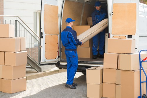 House removalists helping with a London home move
