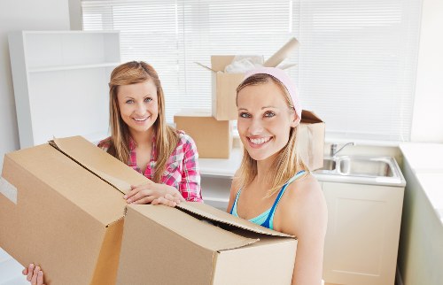 Careful handling of furniture during man and van transport