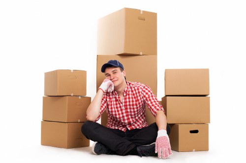 Local removal van service for flats and offices in London